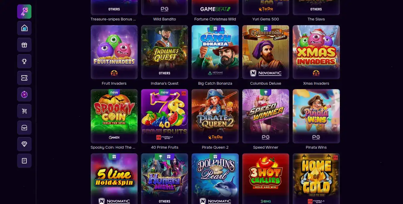 Мобильная версия сайта Jetton casino со слотами
